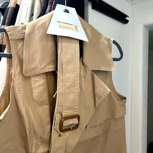 Ralph Lauren sleeveless trench coat dress